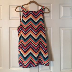 NWT chevron tank from boutique